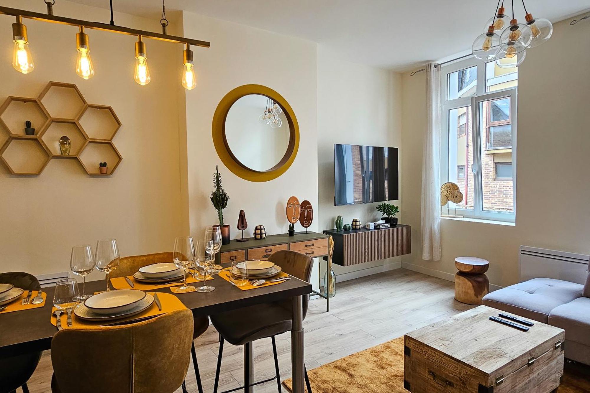 סן-קוונטן Les Appartements De La Nef D'Or מראה חיצוני תמונה
